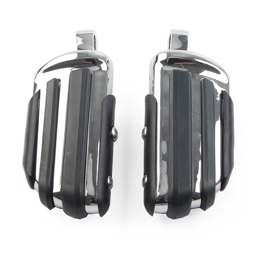 Chrome Rear Turn Signal Bar Housing Lens for Harley Road King FLHR (1994–2023)