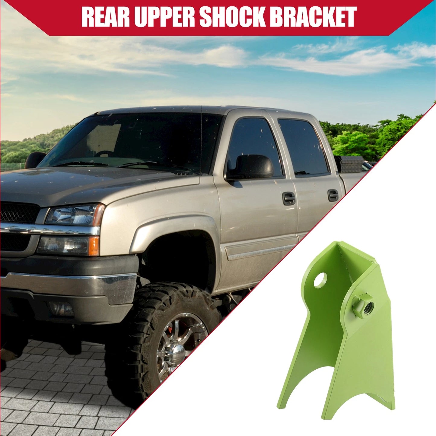 Rear Upper Shock Bracket for Chevrolet Silverado 1500 (2007–2013)