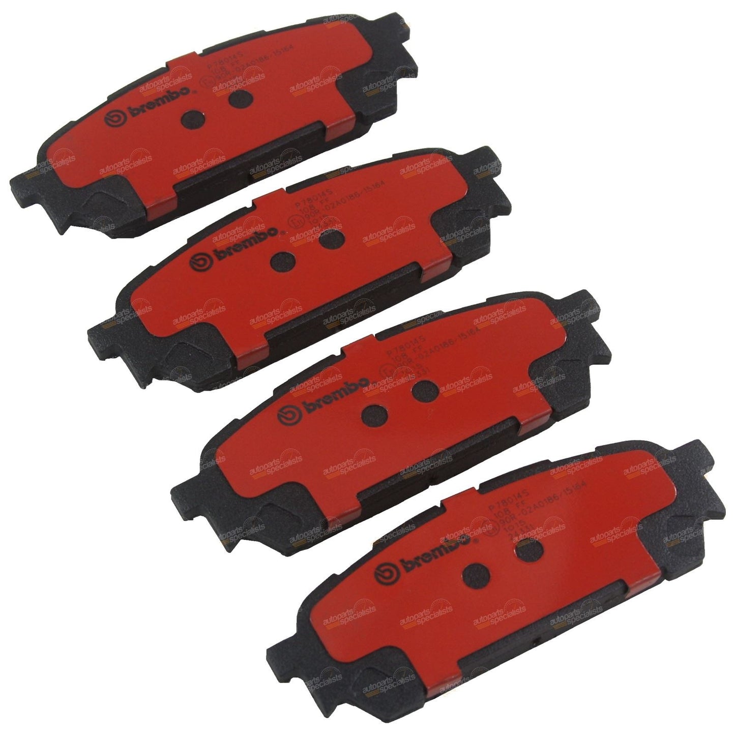 Brembo Rear Disc Brake Pads for Subaru Forester (2003–2008)