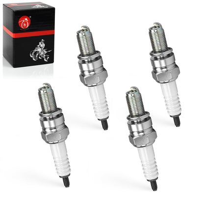 Set of 4 Iridium Spark Plugs for Kawasaki Ninja ZX-14/R, ZX-10R