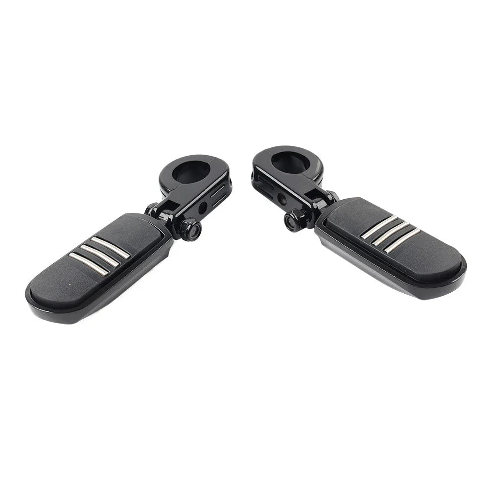 1.25" Engine Bars Foot Pegs for Harley Electra Glide, Street Glide, Road King (2009-2023)