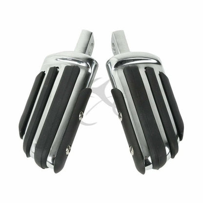 Chrome Passenger Footpeg Mounts for Harley Sportster (2004-2013)
