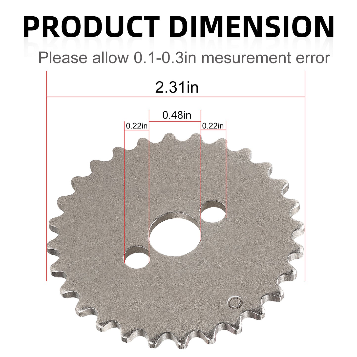 Camshaft Sprocket & Timing Chain for Honda XR80 XR80R XL80S (1979–1999)