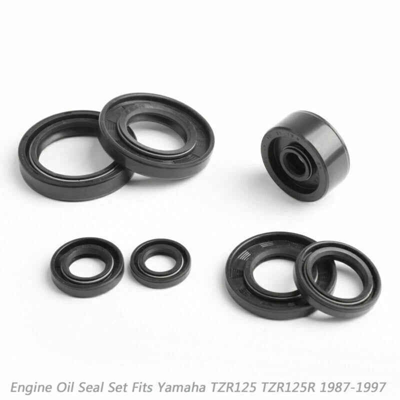 Crankshaft Engine Oil Gasket Kit for Yamaha TZR125 TZR125R (1987–1997)