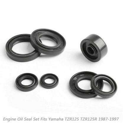Crankshaft Engine Oil Gasket Kit for Yamaha TZR125 TZR125R (1987–1997)