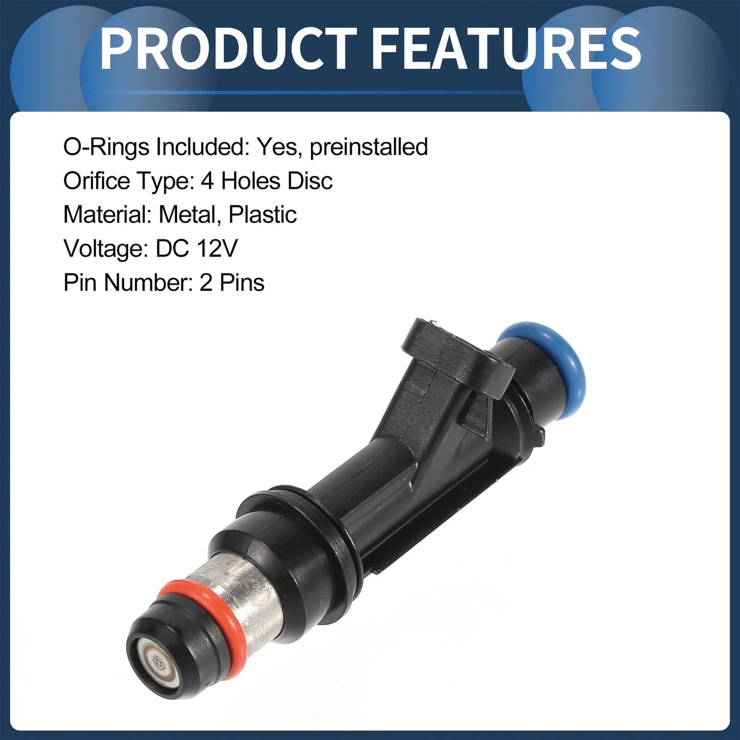 Fuel Injector 3.2L for Honda Passport (1998-2002) - 6 x Black Injectors