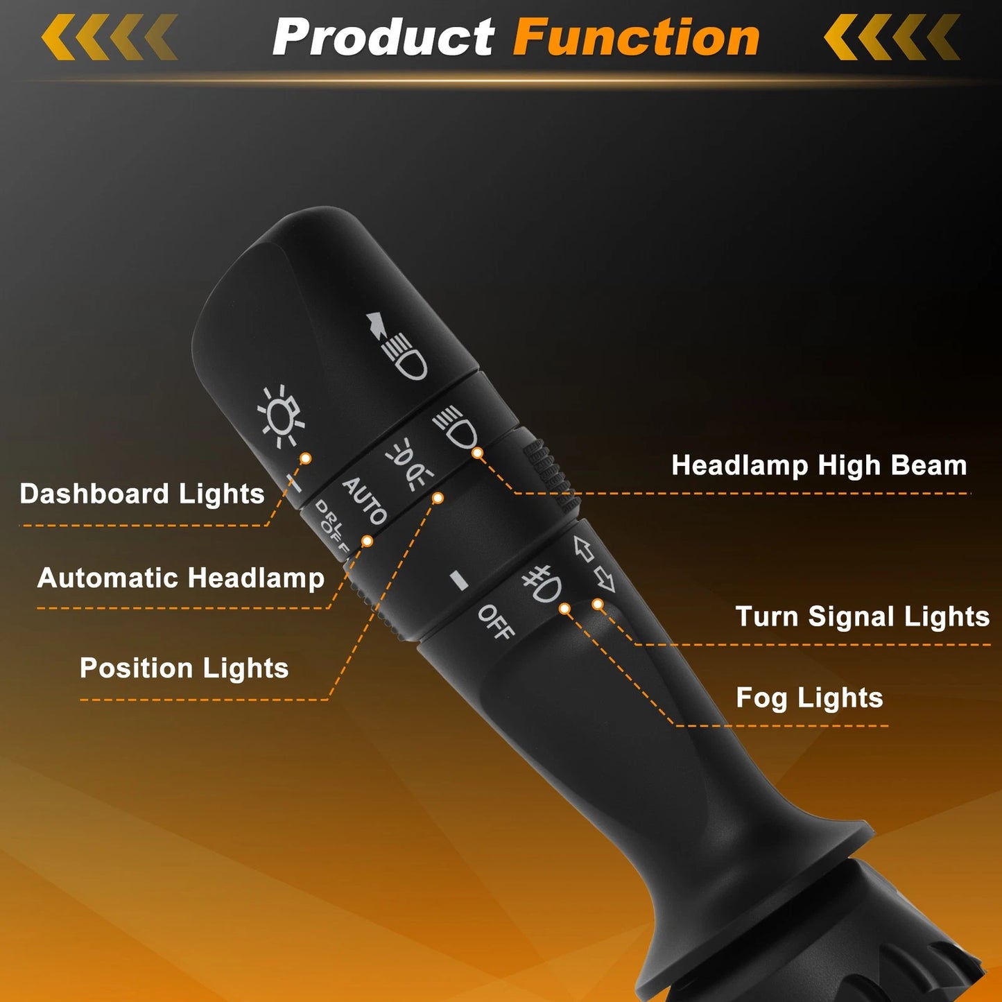 Turn Signal Switch for Toyota Avalon (1995–1999) No.1S12760