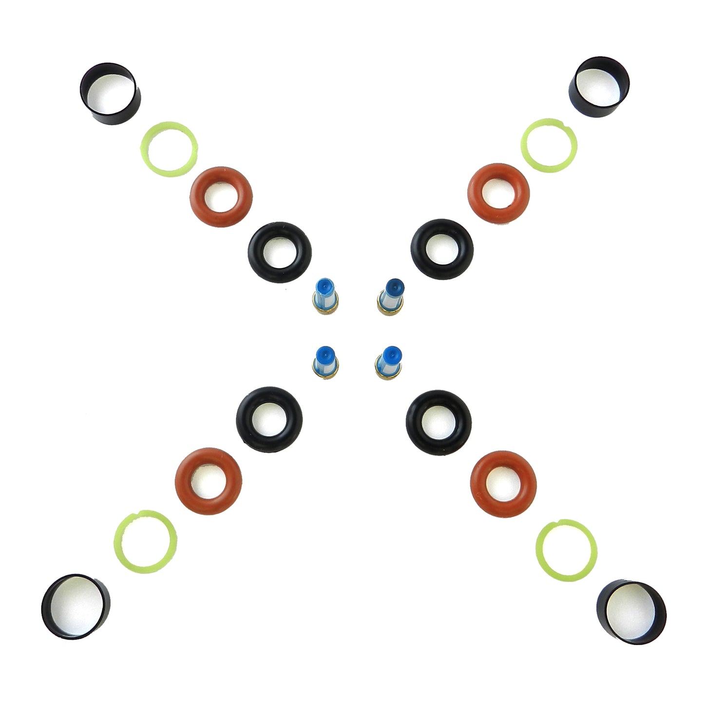 Fuel Injector Service Kit for Daewoo Cielo Espero Lanos Leganza Nubira (1995–2002)