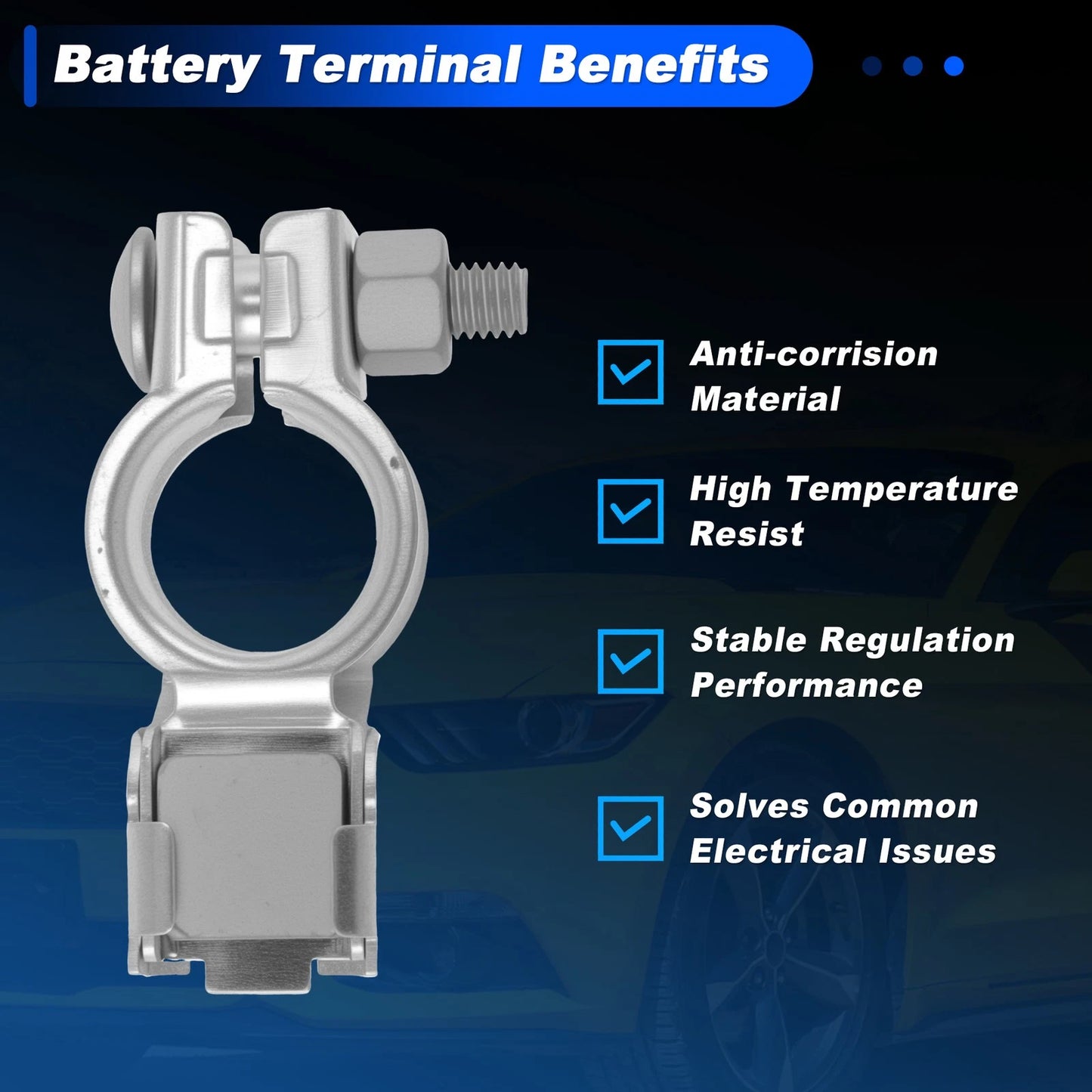 Electrode Positive Battery Terminal for Chrysler Town & Country (2005–2006) 926496