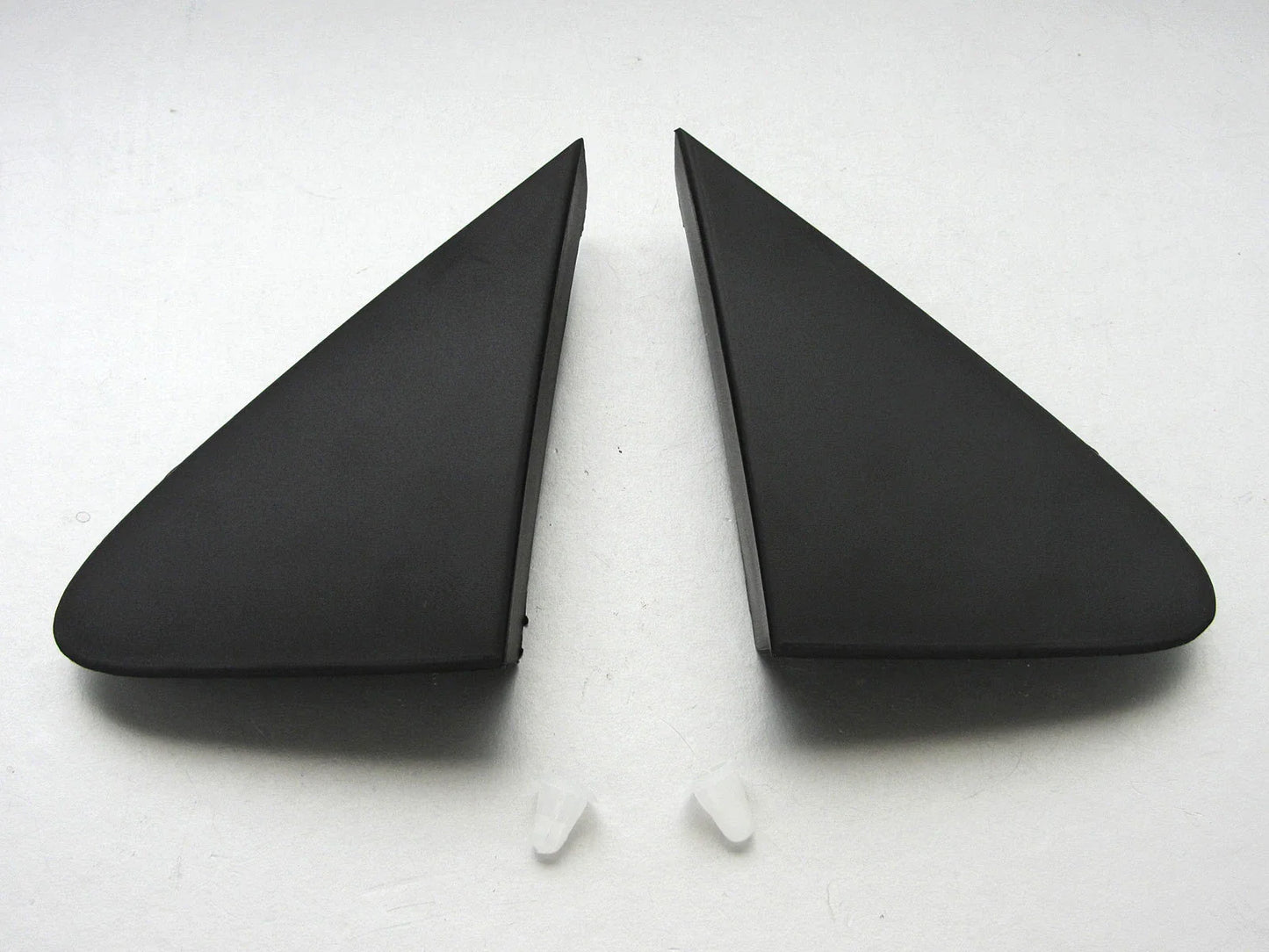 Door Mirror Extension Trim for 09-12 Toyota Corolla Sedan (2 x)