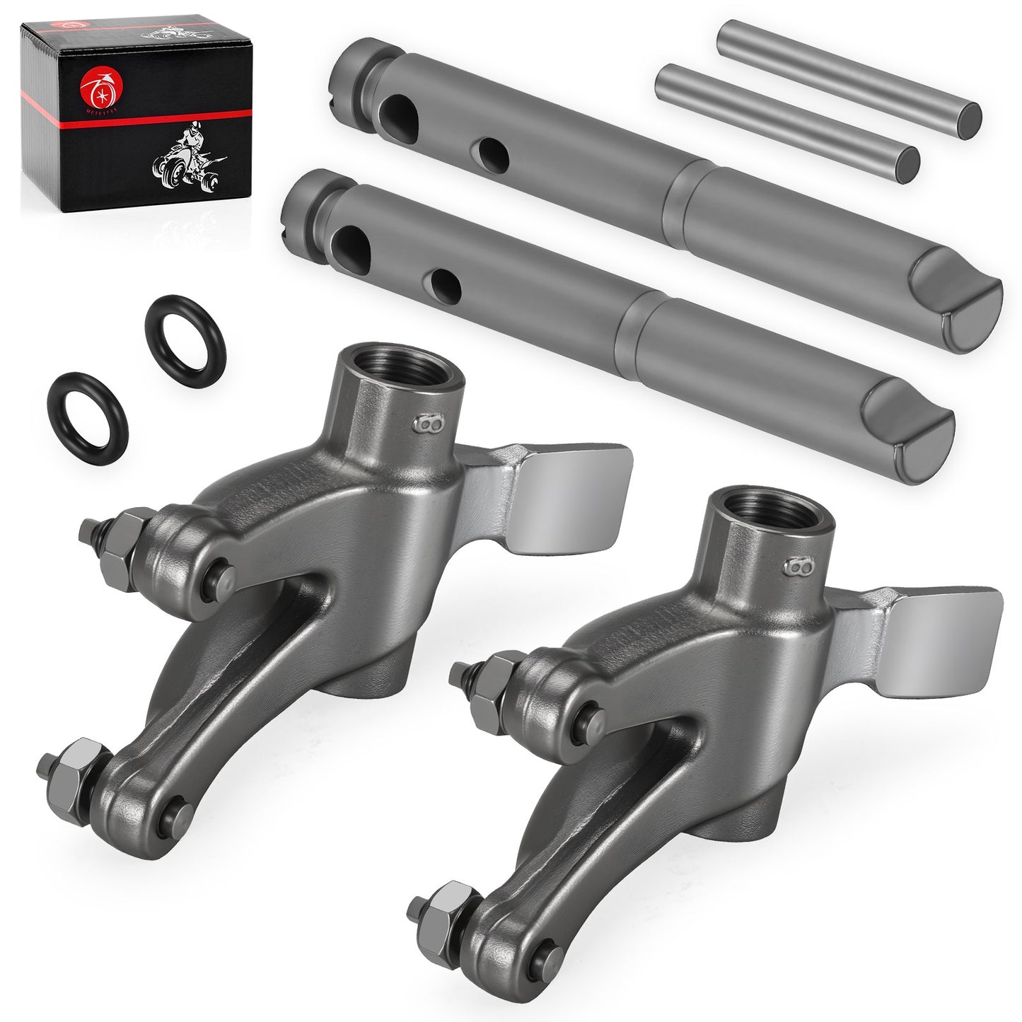 Shaft Rocker Arm & Pin Dowels for Honda FourTrax 250 TRX250X (1987–1992)