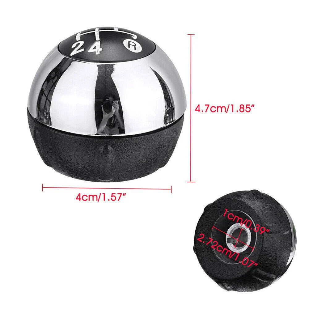 5-Speed Manual Gear Shift Knob for Fiat 500 (2012-2018)