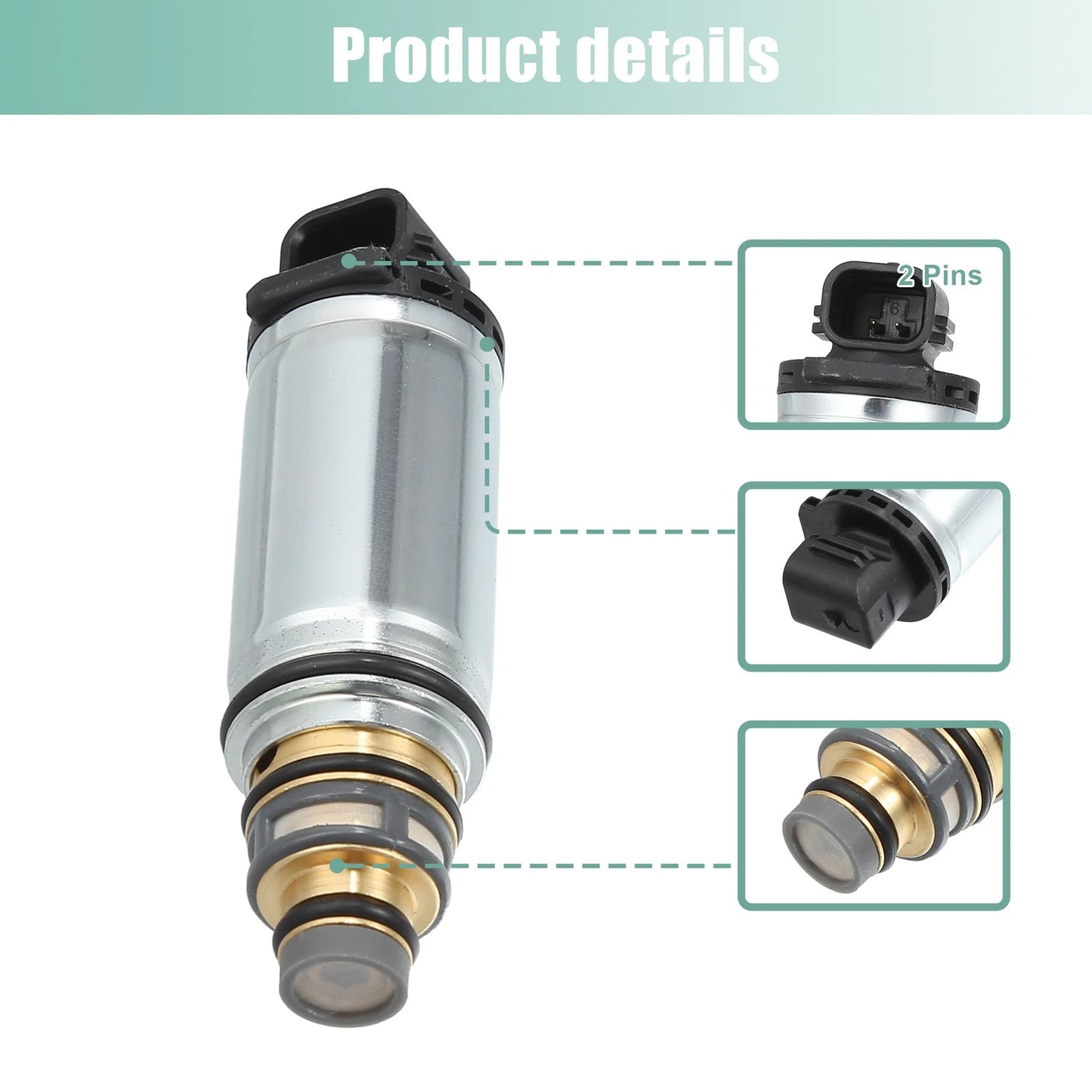 AC Compressor Control Solenoid Valve No. 30750459/30780443 for Volvo S60 T6 (2013)