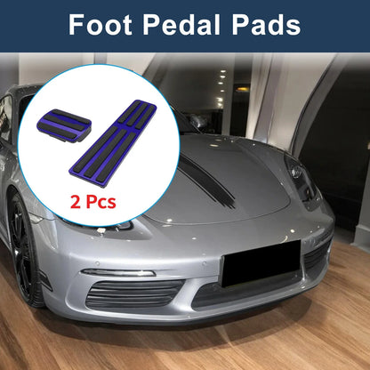 2 x Automatic Foot Accelerator Pedal Covers for Porsche 718/911 (2016-2023)