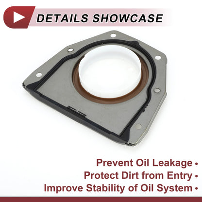 1Pc Crankshaft Oil Seal with Flange for Ford Escape Fiesta Fusion (2001–2020) No.BM5G6K301AB