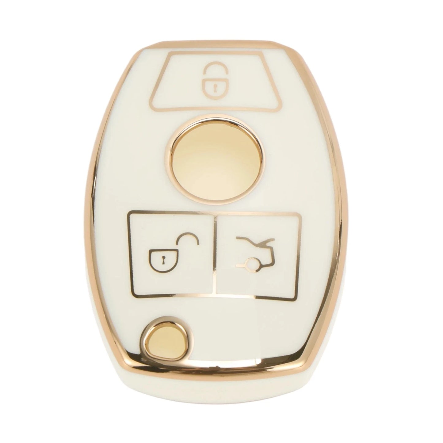 TPU Silicone Car Key Case for Mercedes-Benz A-Class (2013–2020) - 3 Buttons