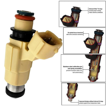 Fuel Injection Nozzle for Yamaha Outboard F200 F225 (2000–2009)