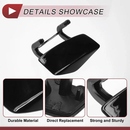 Front Right Washer Nozzle Cover for Mercedes-Benz CLA250 (2014-2019) Black 1 x
