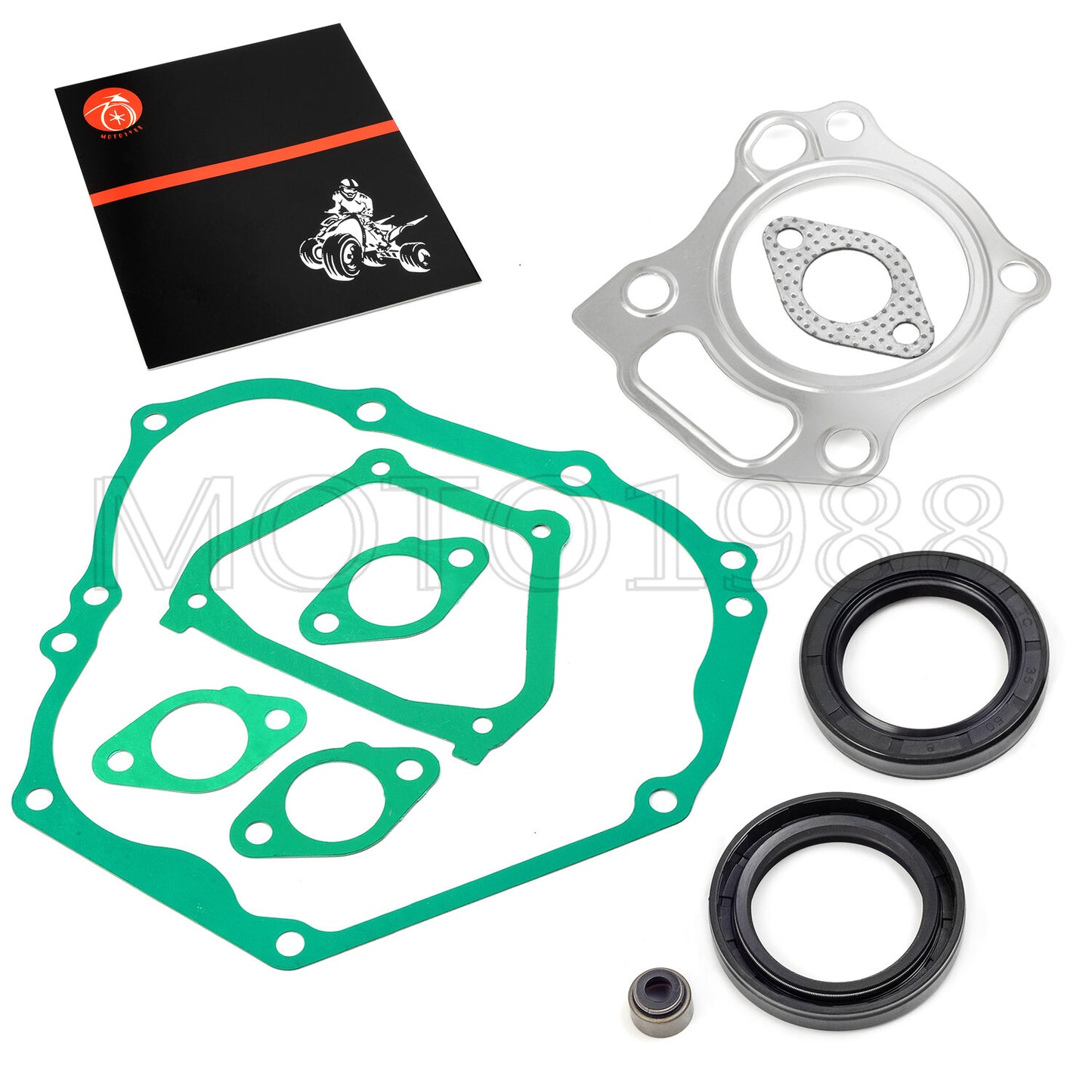 Piston Gasket Rebuild Kit for Yamaha Golf Cart G16-G20 (301CC)