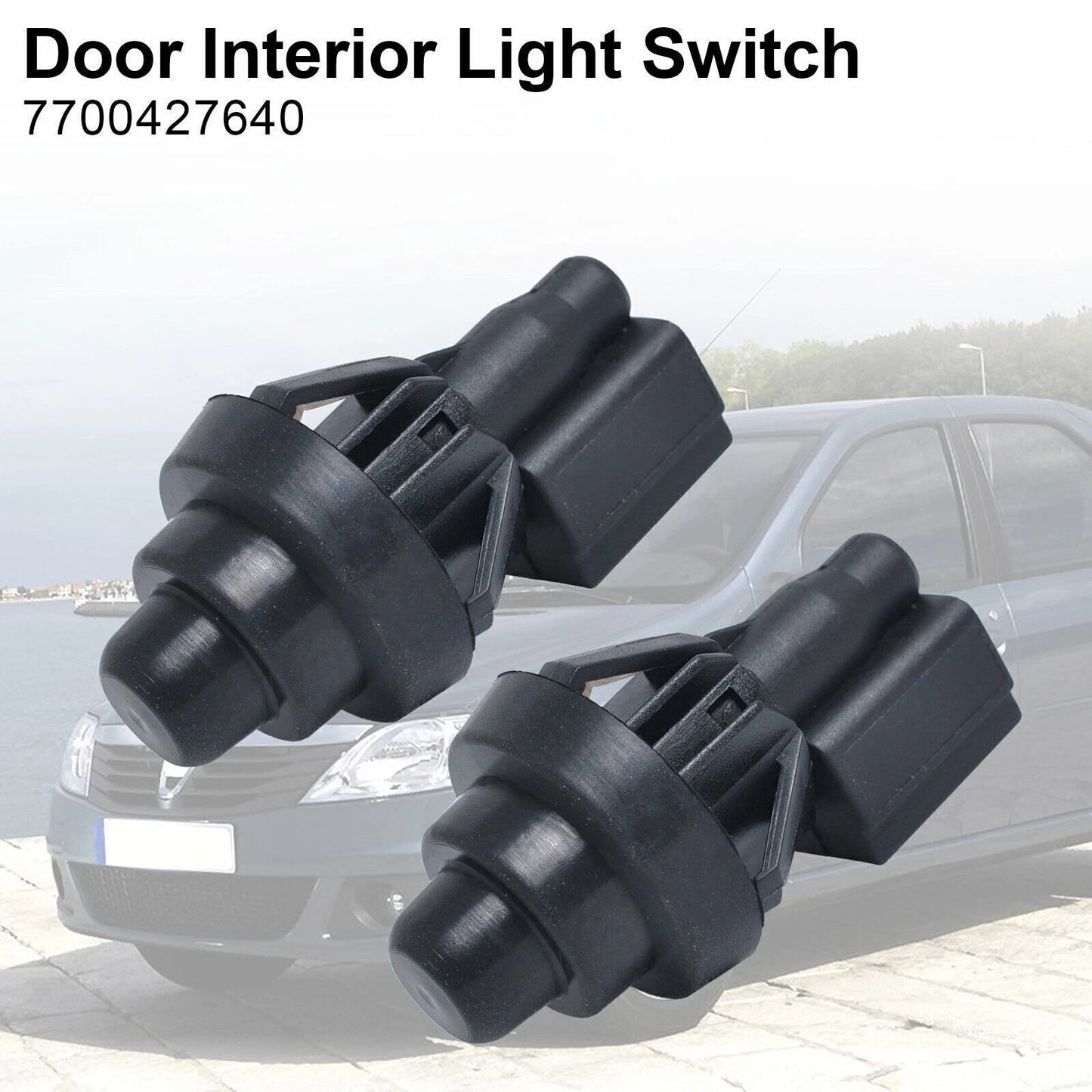 2X Door Interior Light Switch for Renault Clio Mk2 Kangoo Megane (1998–2008) 7700427640 A10