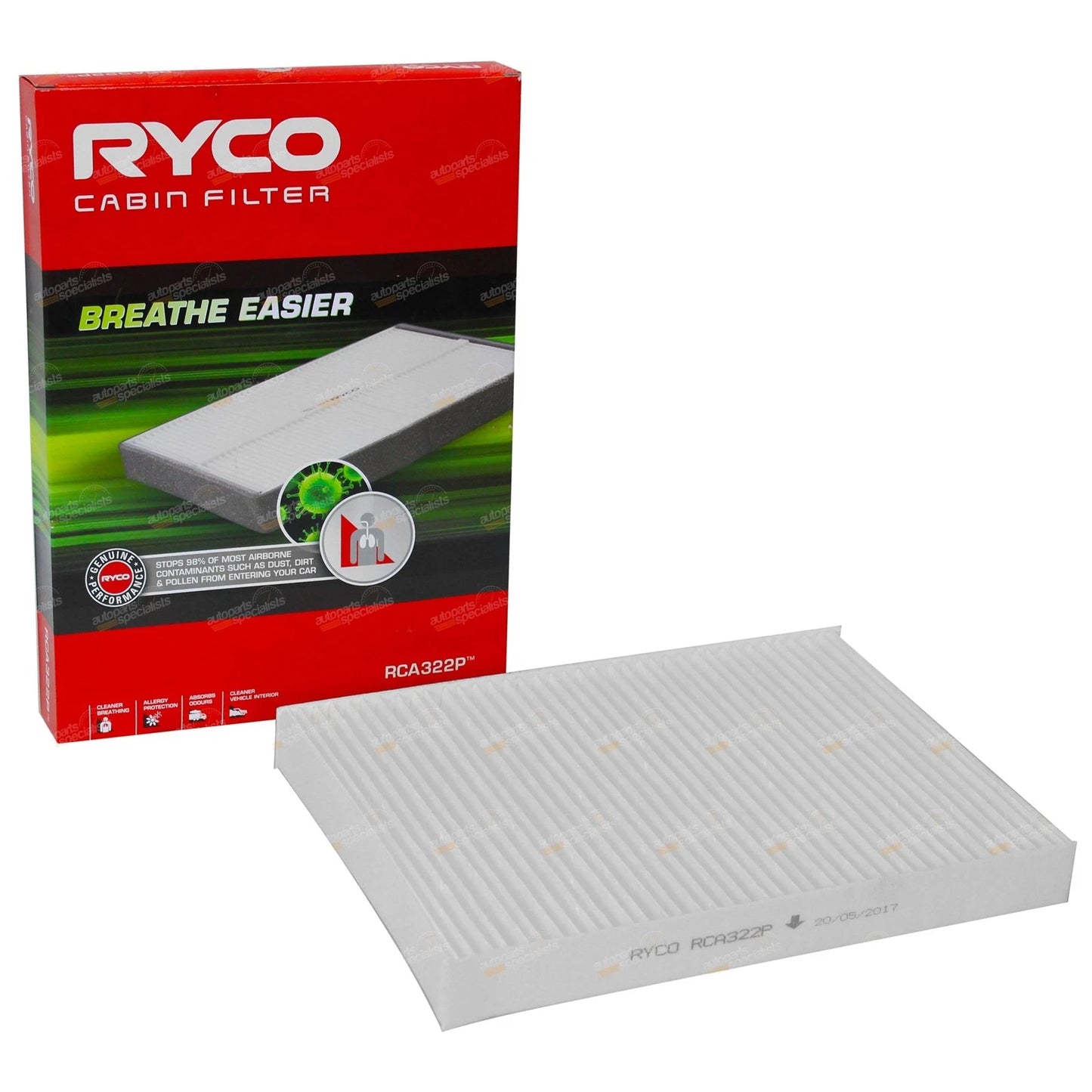Cabin Air Filter Cleaner for Chrysler 300C (2012–2017)