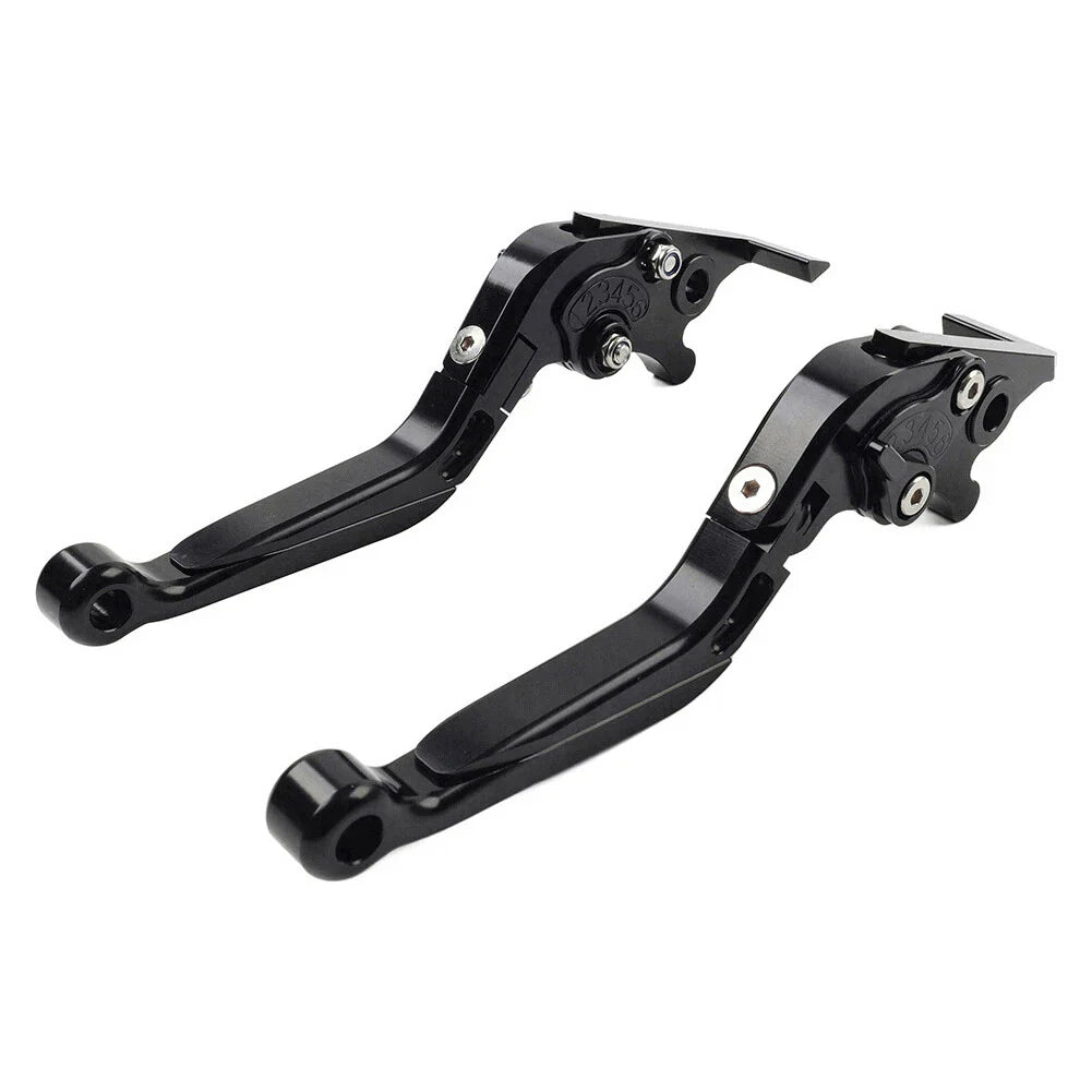 Black Extendable Brake Clutch Levers for BMW F900R F900XR F750GS F850GS (2019-2023)