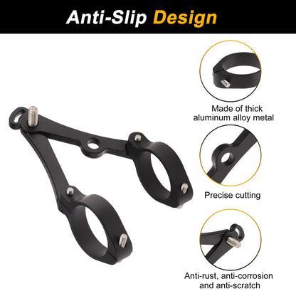 Light Bar Mounting Bracket Set of 2 for Motorcycle (Universal Fit)