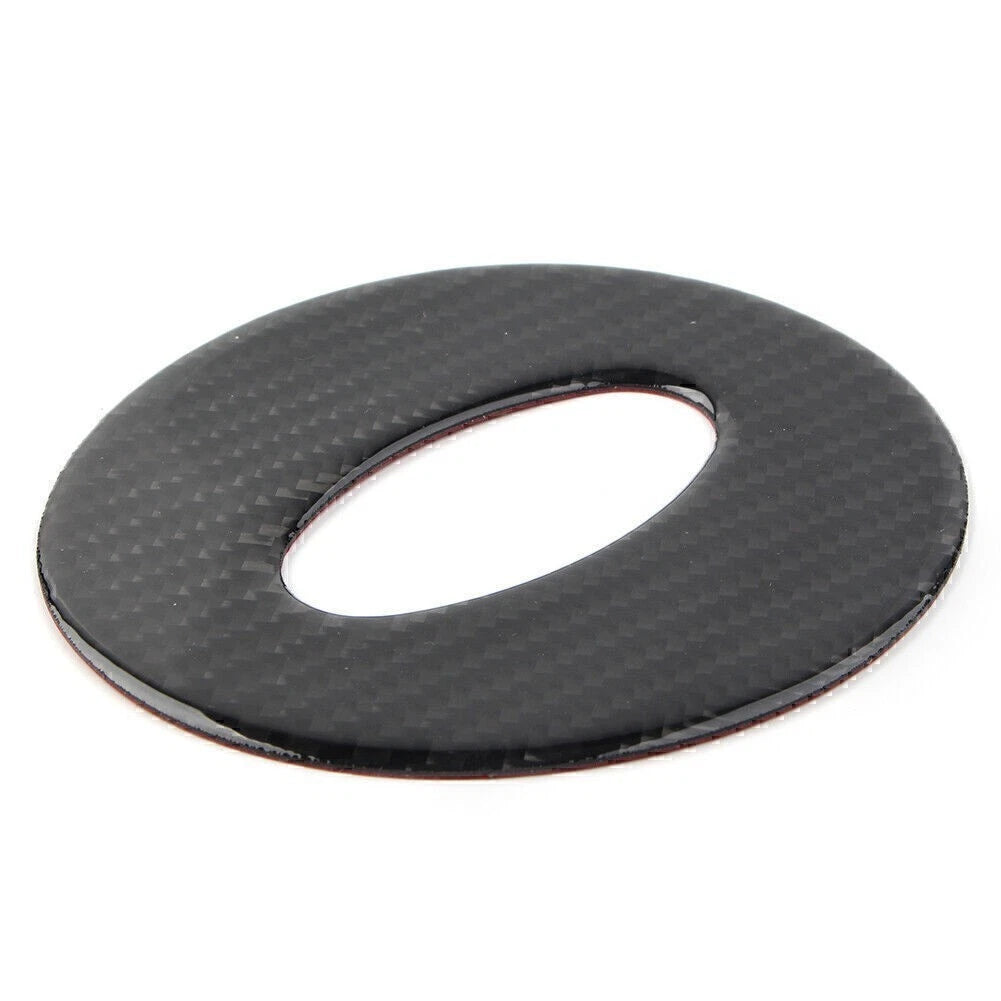 Carbon Fiber Steering Wheel Cover Trim for Subaru Forester (2013–2018)