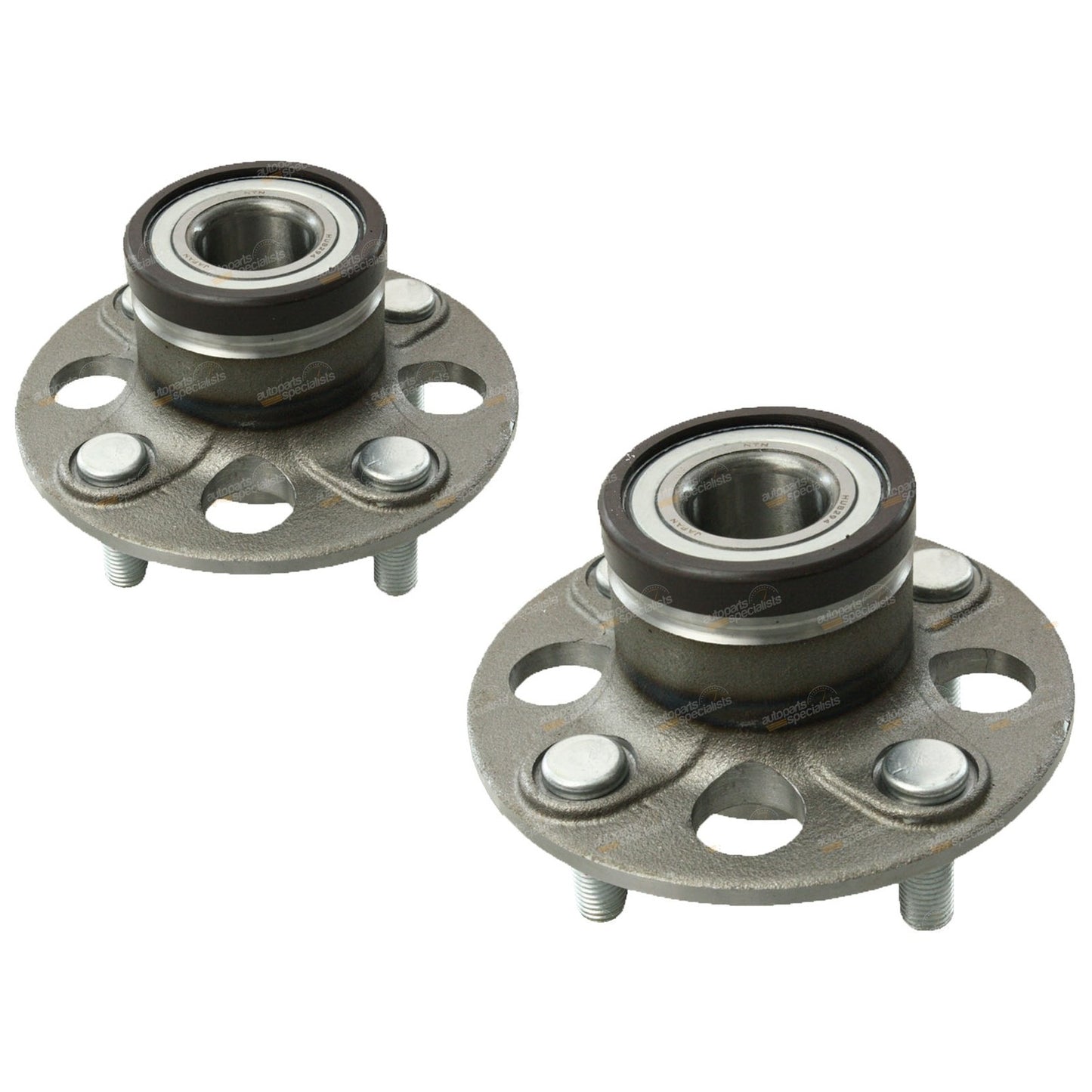 2X Rear Wheel Bearing Hubs for Honda Jazz (2002–2008)