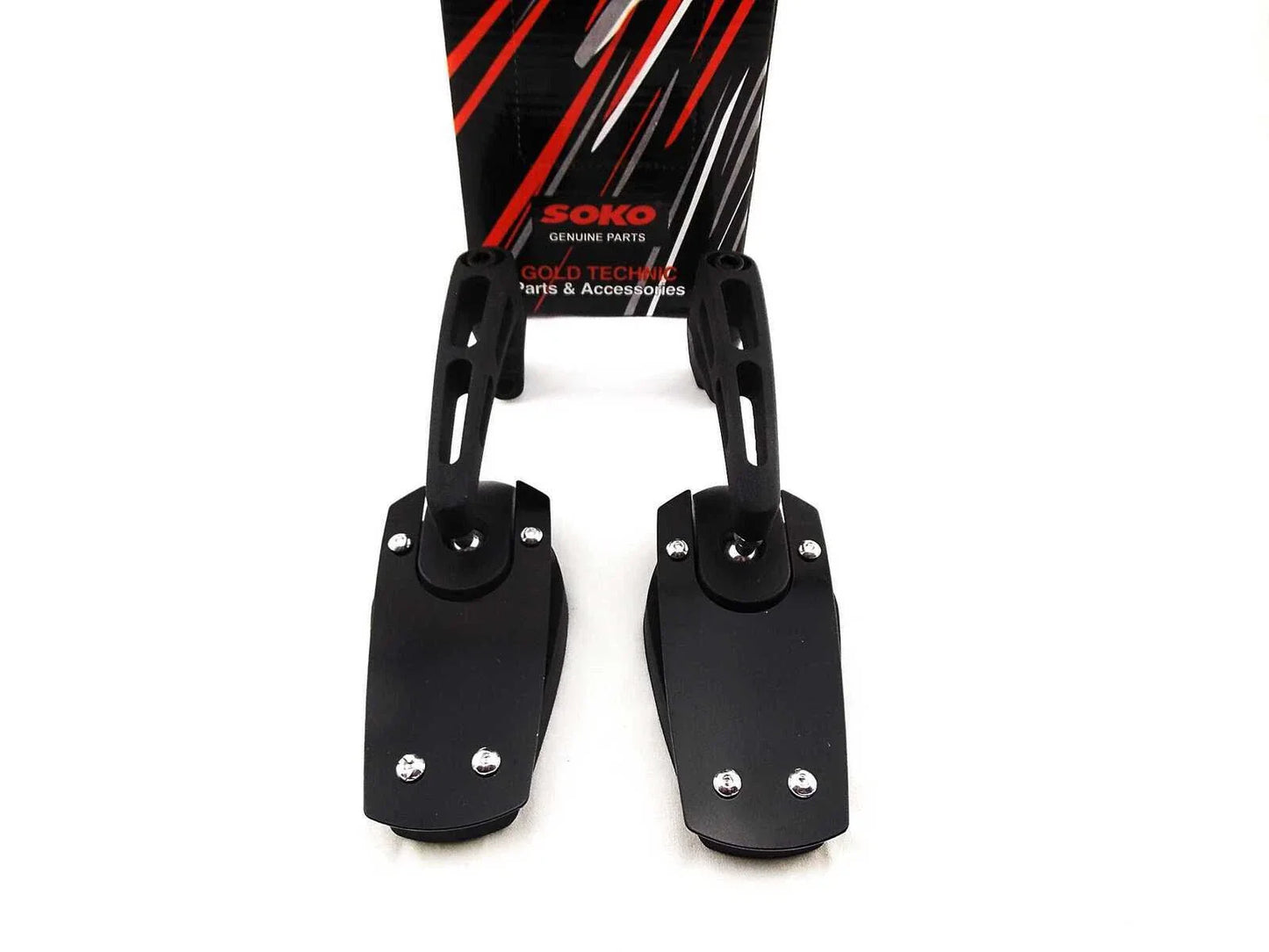 Black Rear View Mirrors for YAMAHA DT175 (1974-1981)