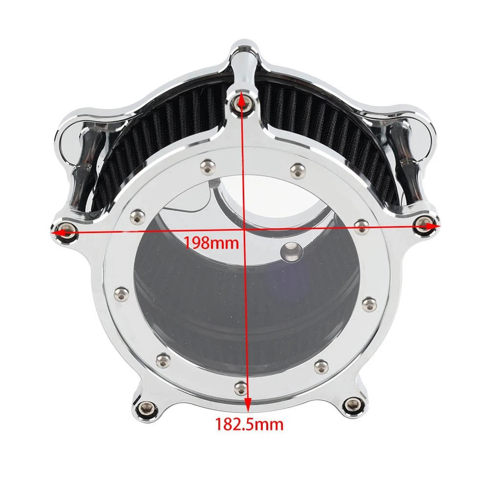 Air Cleaner Intake Filter for Harley M8 Touring (2017–2023), Softail (2018–2023), Trike (2017–2023)