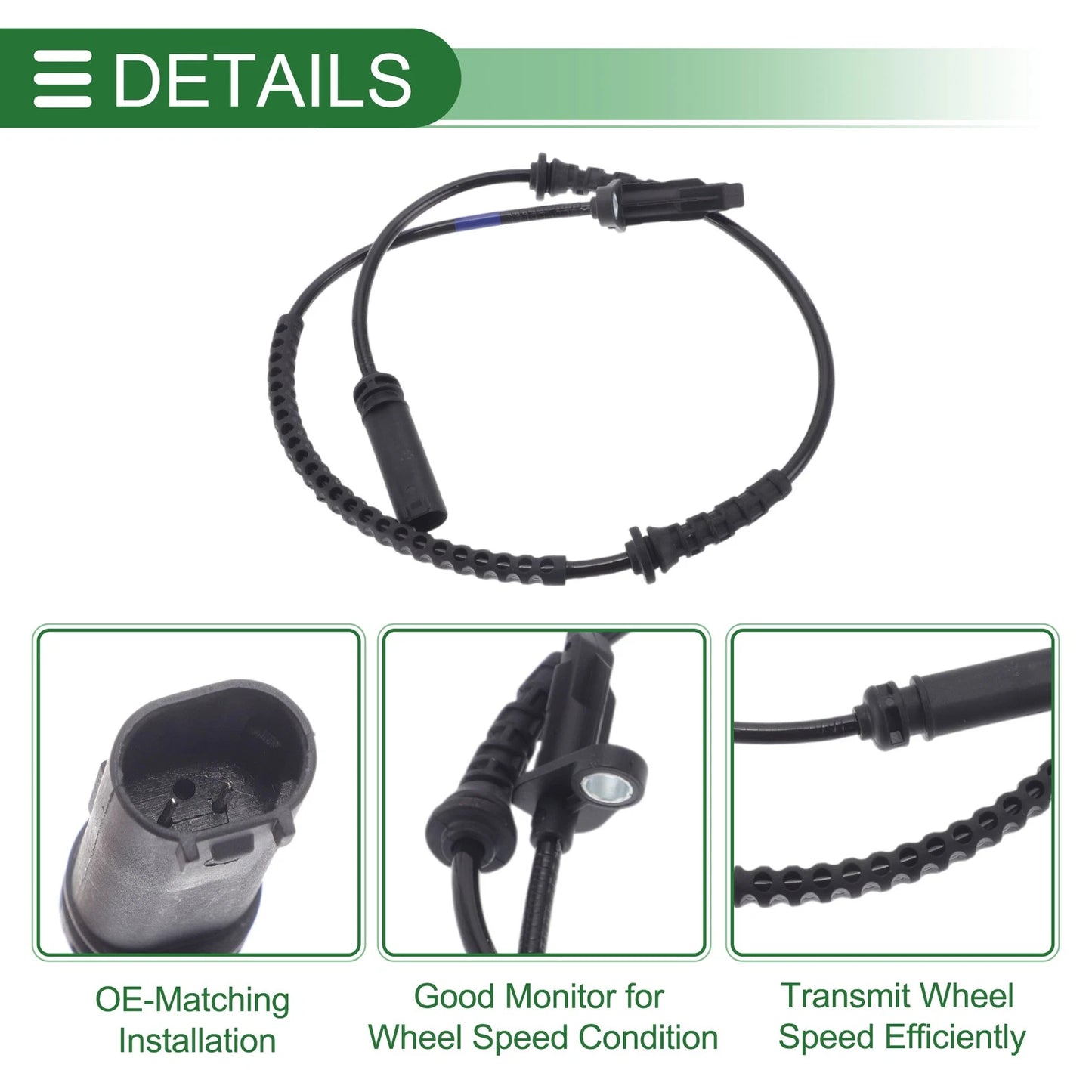 ABS Wheel Speed Sensor No. 34526858468 for BMW Mini Cooper F56 (2013–2018)