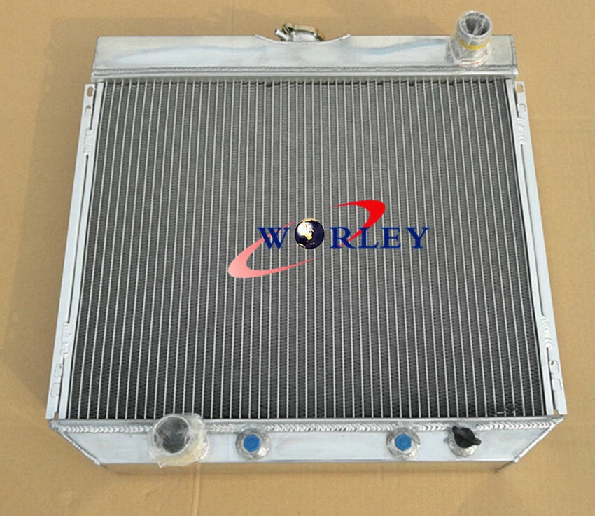 Aluminum Radiator & Fan for Ford Fairlane Mustang Maverick Mercury (1969–1970)
