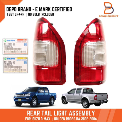 DEPO Emark  Tail Light Rear Lamp for Holden Rodeo Ute (2002-2007)