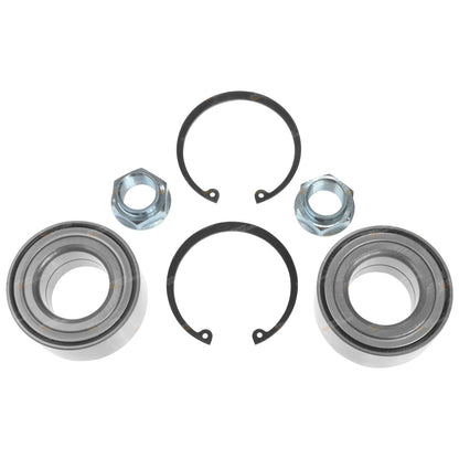 2X Front Wheel Bearing Kits for Honda Civic (1987–2000) 38mm ID