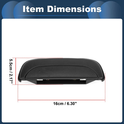 Front Left Exterior Door Handle for Hyundai PORTER (1993-1997) - Black, 1 Pcs