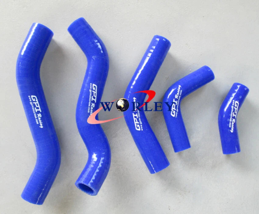 Silicone Radiator Hose for Honda CR125R CR125 1998-1999 ( Blue)