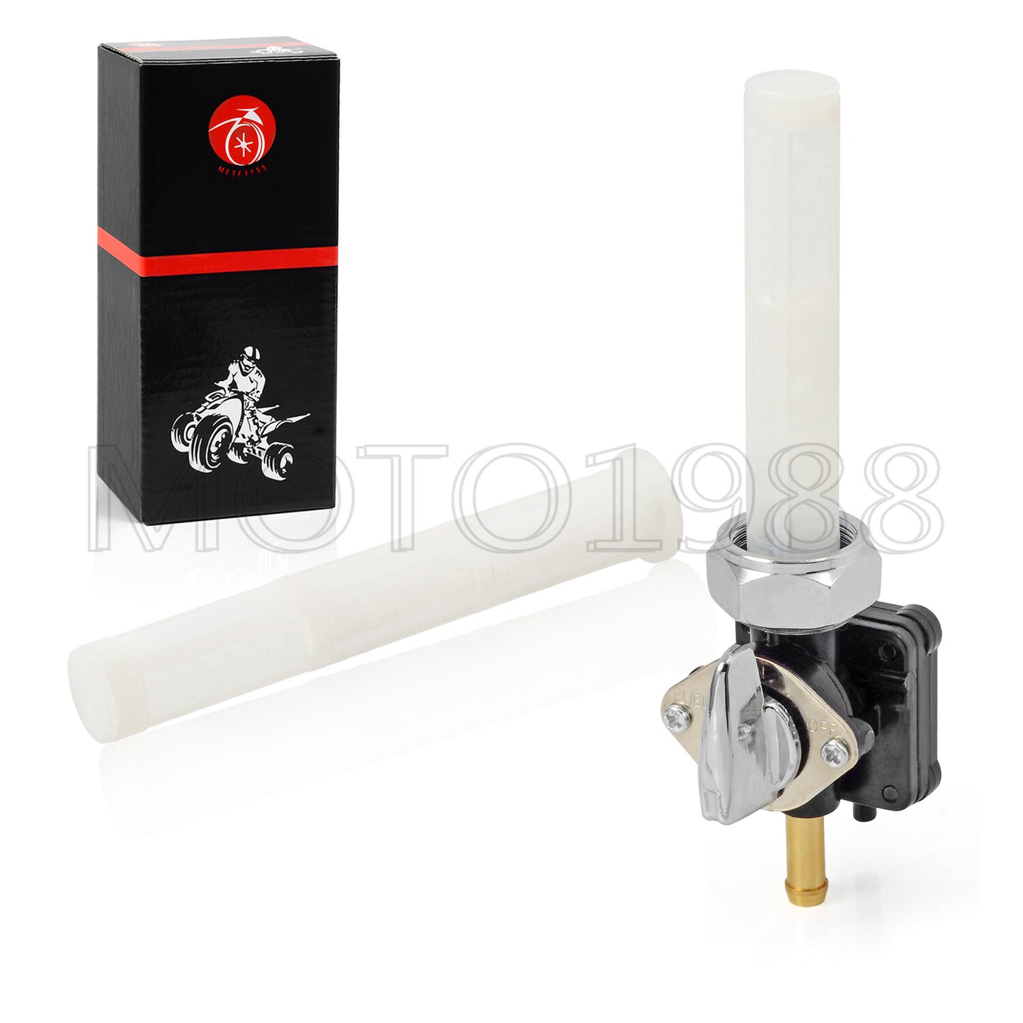 22mm Straight Outlet Vacuum Petcock for Sportster (1975–1981)