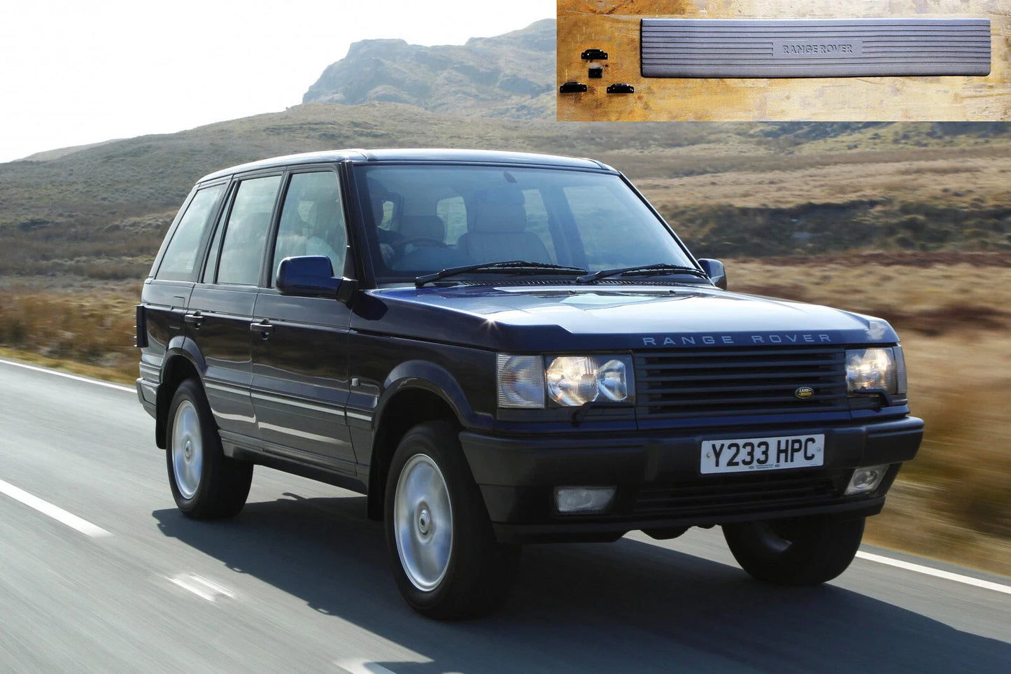 Trunk Lid Cover Flap for Range Rover P38 1994-2000 Cargo Trim