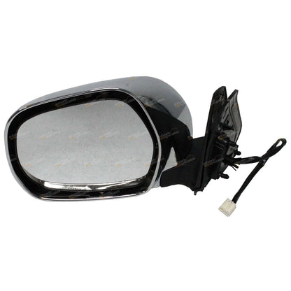 LH Chrome Electric Mirror for Toyota Landcruiser Prado 120 Series (2002–2009)