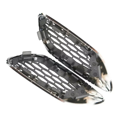 2x Front Chrome Fender Side Air Vent Grille Trim Molding for Maserati Levante