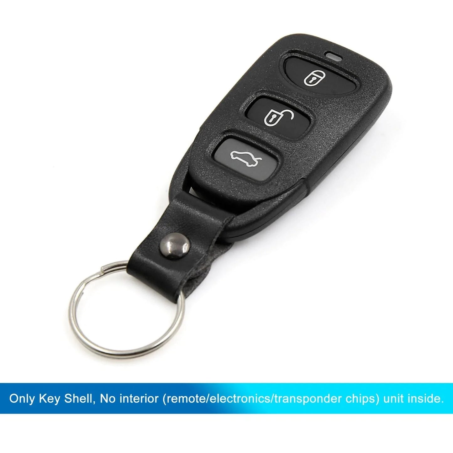 Car Key Fob Shell Case for Hyundai Elantra Sonata 4 Button (2011-2020)