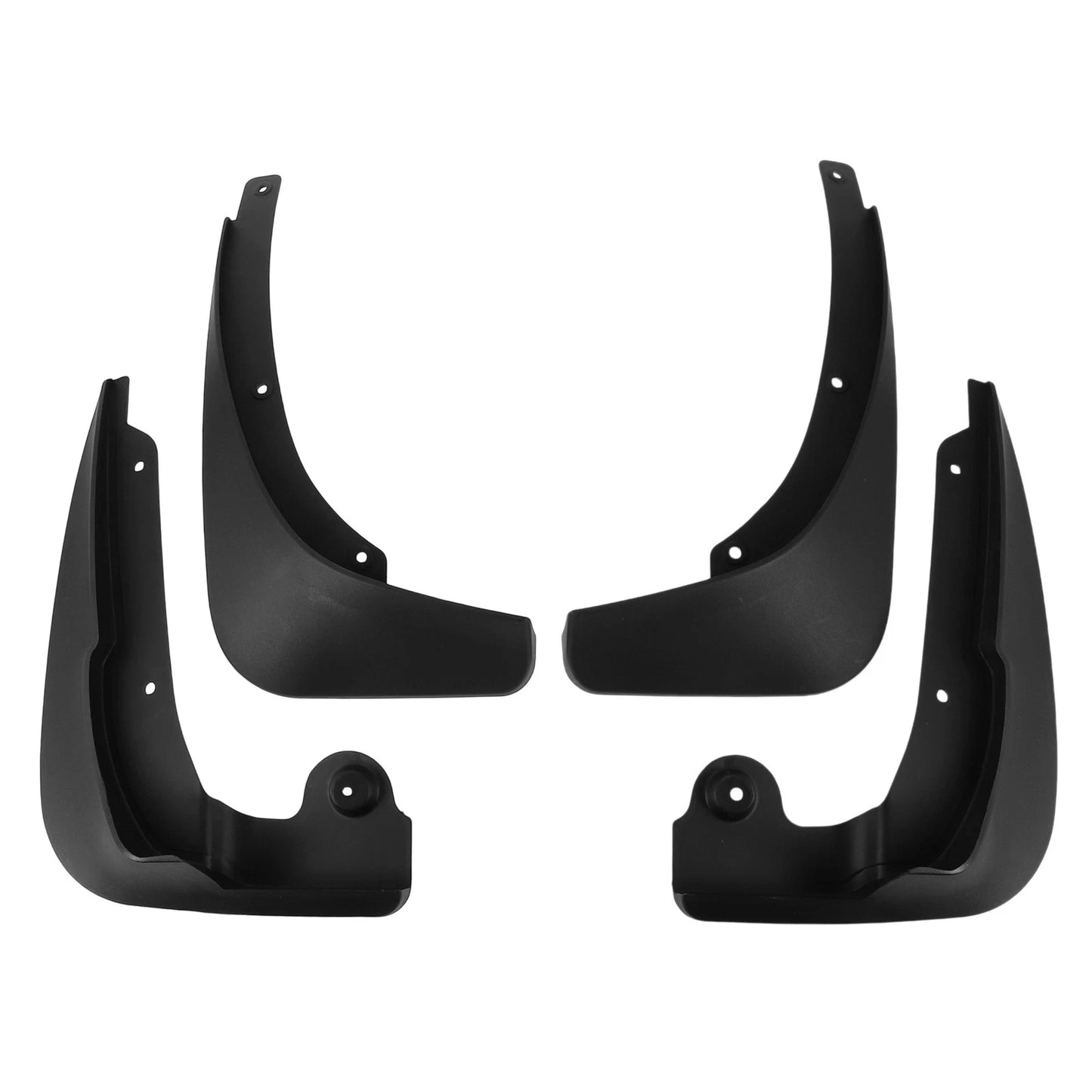 Set of 4 Mud Flaps Splash Guards for Skoda Yeti (2016–2019)