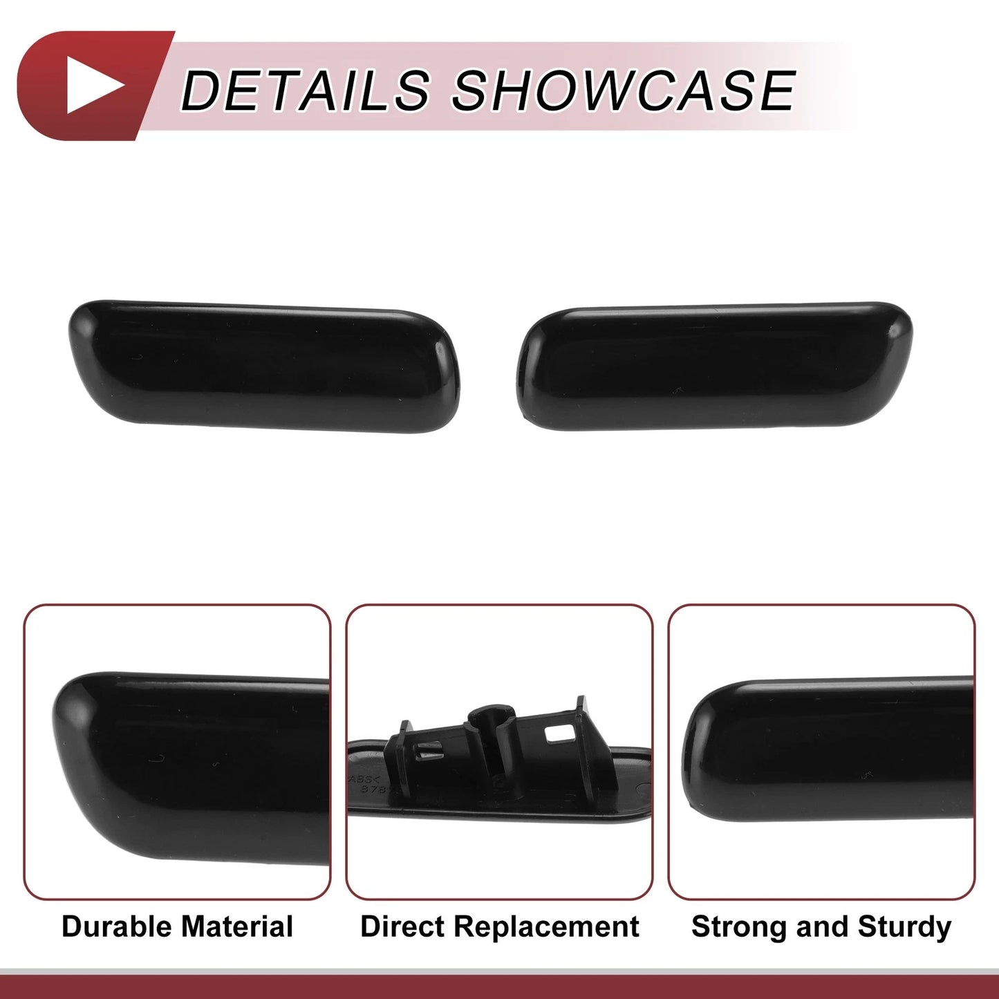 Headlight Washer Nozzle Cover Cap 8264A027 for Mitsubishi Pajero (2000–2006)