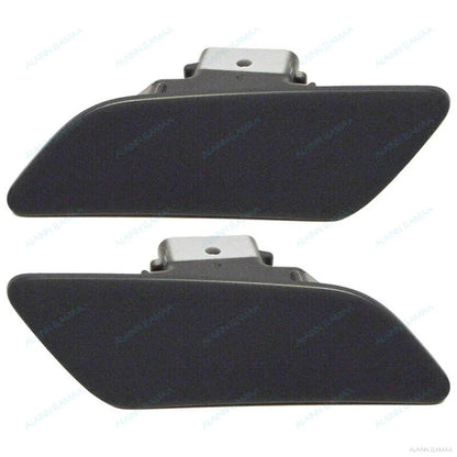 Pair Headlight Washer Nozzle Cap Cover for Porsche Panamera (2014–2016)