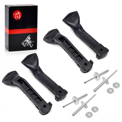 Set of 4 Hood Strap Panel Latch Kit for Ski-Doo Rev MXZ GSX GTX Mach Z Skandic Summit