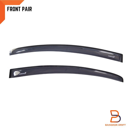 Weather Shield Window Visor Rain Guard for Mazda 3 BK Sedan (2003-2009)