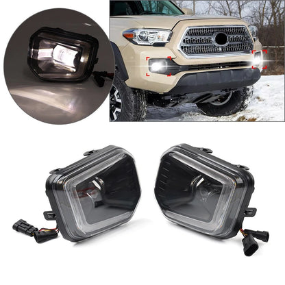 Fog Light Lamp Bezel Cover Chrome Trim for Toyota Sienna SE (2011–2017)
