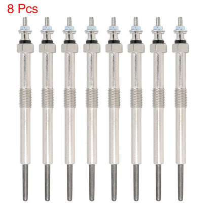 Glow Plugs Set of 8 for Chevy Silverado, GMC Sierra 3500 (2006-2010)