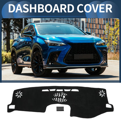 Set of 1 Dashboard Dash Cover Mat for Lexus NX (2014–2021) Black
